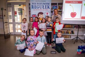 Read more about the article Warsztaty dla „zerówki” w Bibliotece Publicznej w Krasocinie